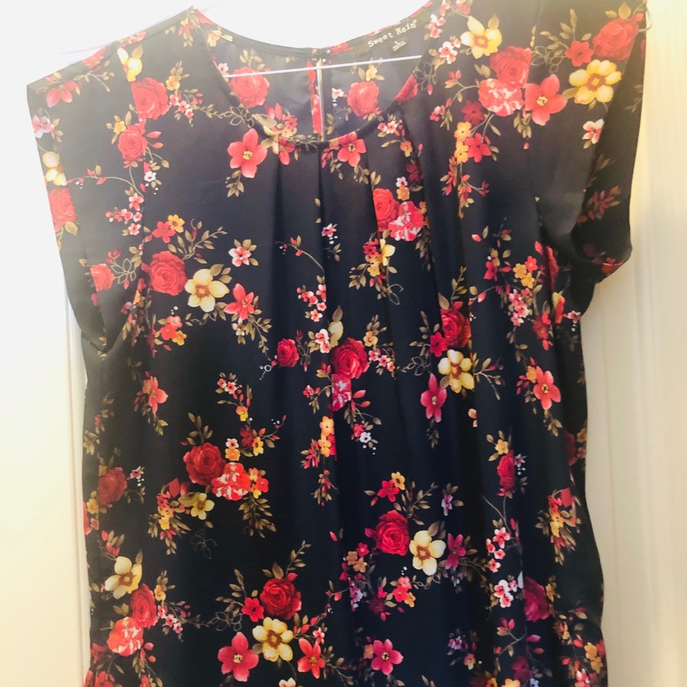 Floral Blouse Large